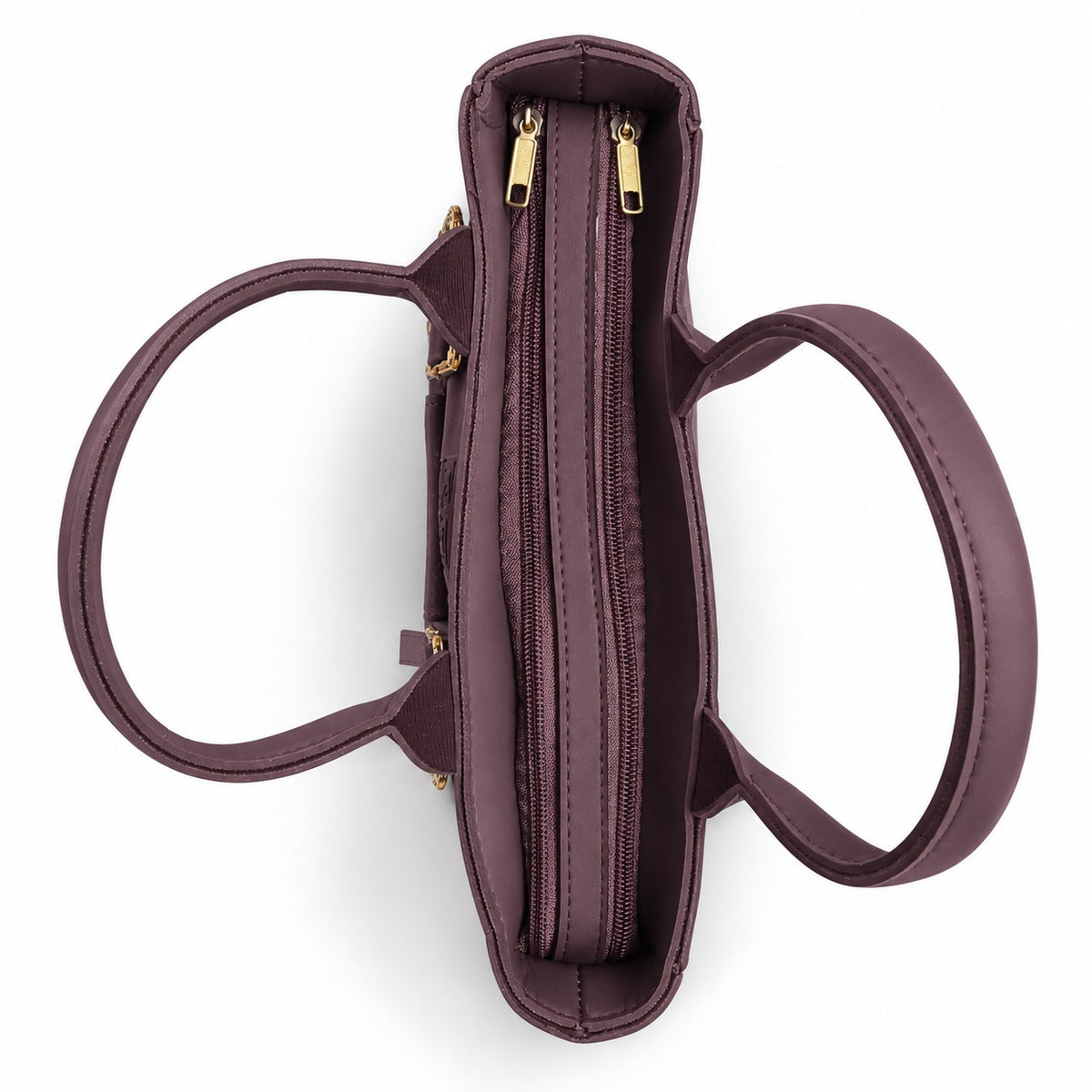Plum Wine Handbag Set