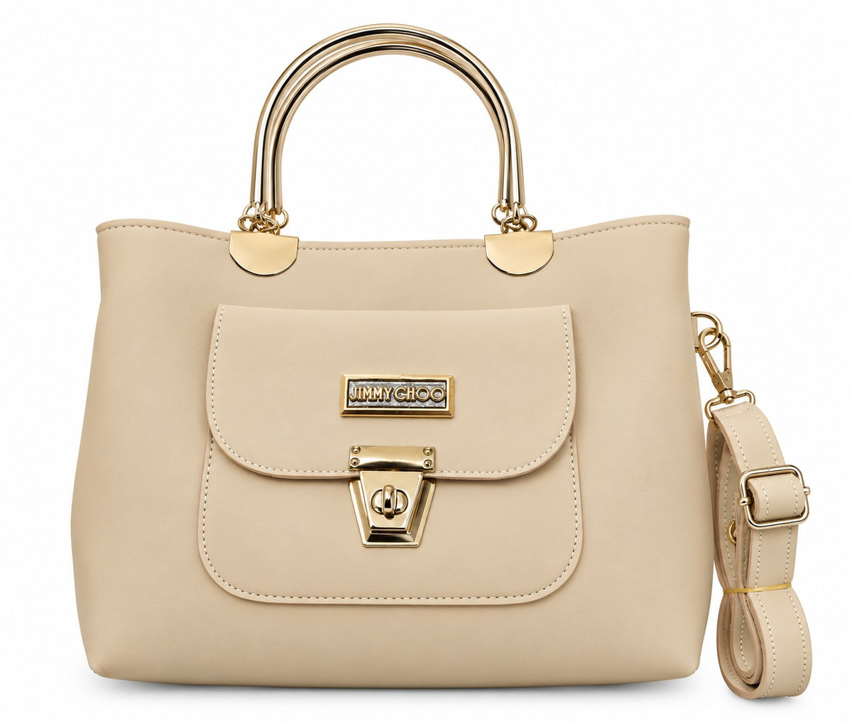 Cream Beige Handbag
