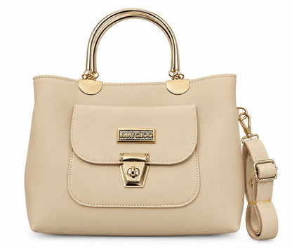 Cream Beige Handbag