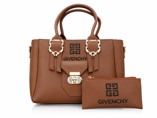 Caramel Brown Duo Bag Set
