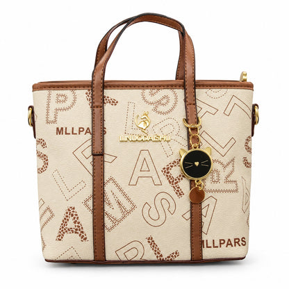 Letter Print Bag
