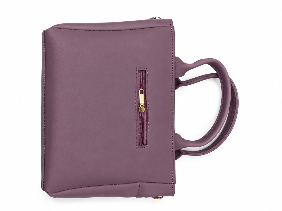 Plum Wine Handbag Set