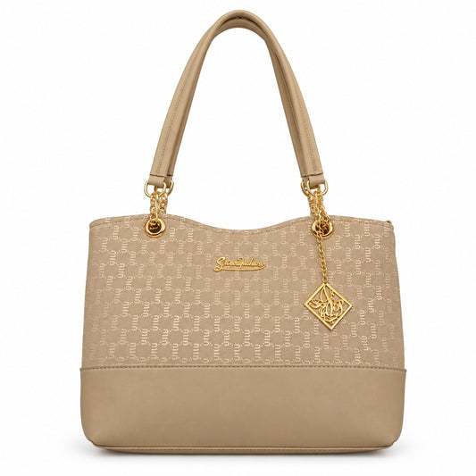 Champagne Gold Charm Tote