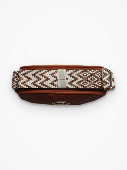 Cognac Brown Bag